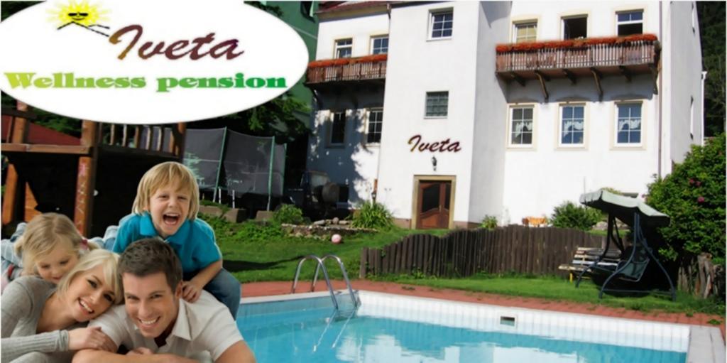 Wellness Pension Iveta Жацлерж Екстер'єр фото